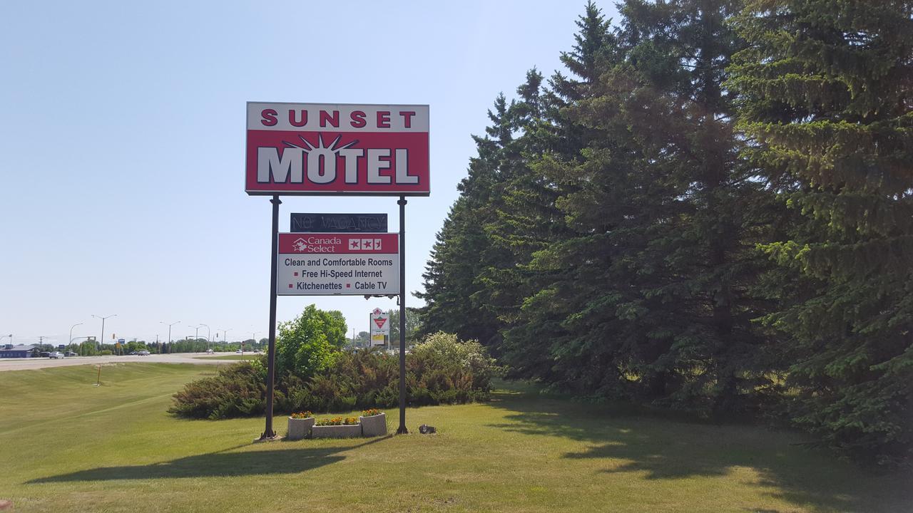 Sunset Motel Portage la Prairie Ngoại thất bức ảnh
